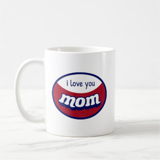 "Jag älskar dig mamma" Personlig kaffekopp