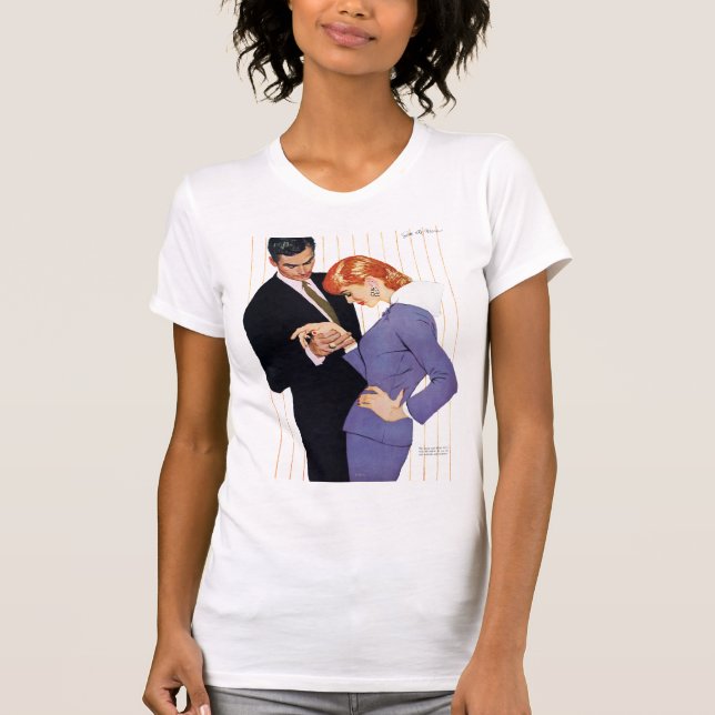Jag älskar dig, mammaflicka tee (Framsida)