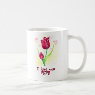 Jag älskar dig mammakoppen kaffemugg