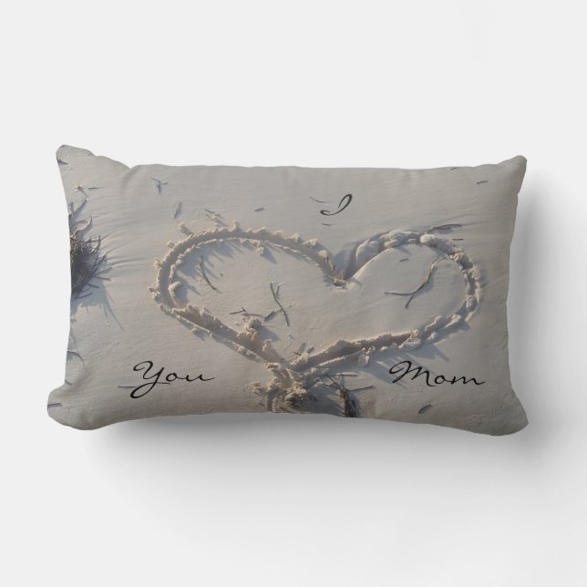 Jag älskar dig mamman lumbarkudde (Framsida)