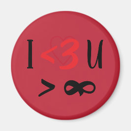 Jag älskar dig mer än Infinity Magnet