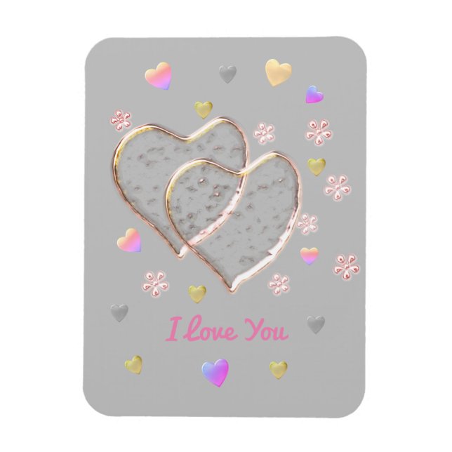 Jag älskar dig...mer än några ord kan säga. magnet (Vertikal)