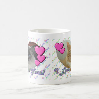 Jag älskar dig, mig älskar dig 2 kaffemugg