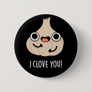 Jag älskar dig Mörk BG. Knapp