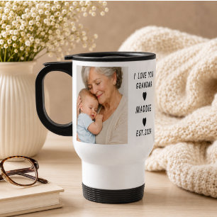 Jag älskar dig mormor Mormors och farfars dag Resemugg