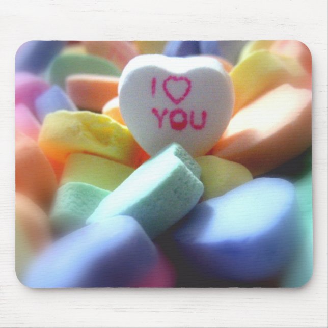 Jag älskar dig musmatta (Framsidan)