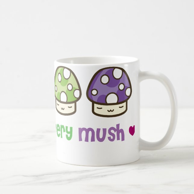 jag älskar dig mycket mush kaffemugg (Höger)