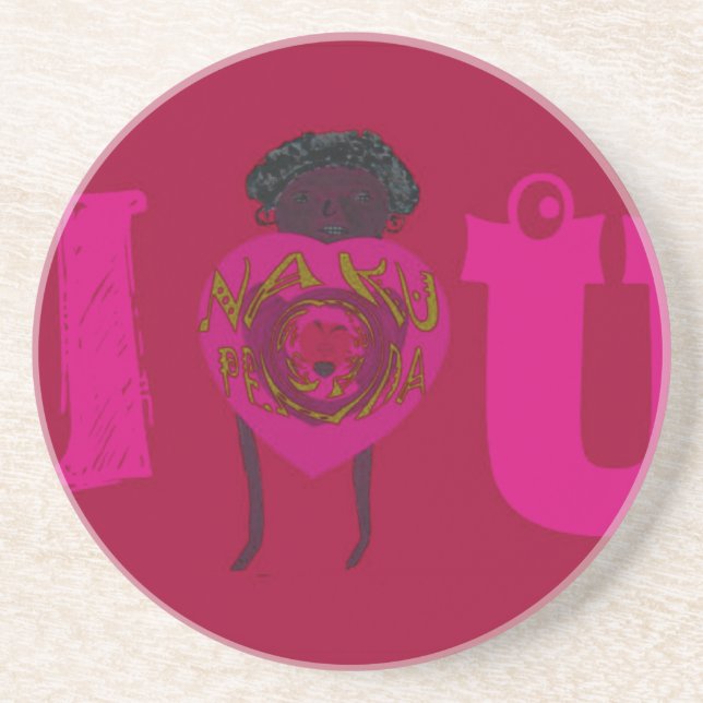 Jag älskar dig, Nakupenda Sana Glad Alla hjärtans  Underlägg (Framsidan)