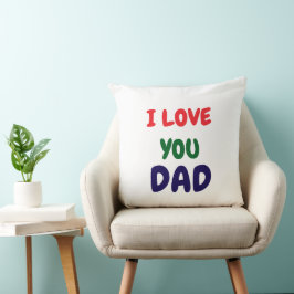 Jag älskar dig Pappa Modern Kudde