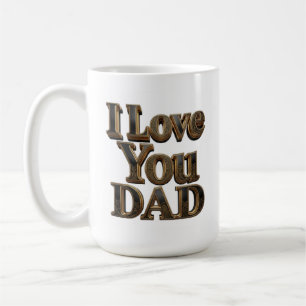 Jag älskar dig pappa-mugg – Premium fadersdagspres Kaffemugg