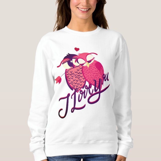 Jag älskar dig par t shirt (Framsida)