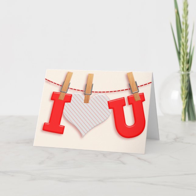 Jag älskar dig platoniskt Alla hjärtans dag-kort Helgkort (Framsida)