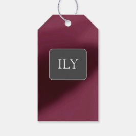 "Jag älskar dig" presentetikett