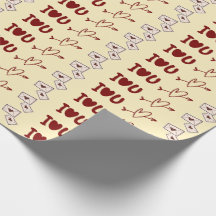 Jag älskar dig presentpapper