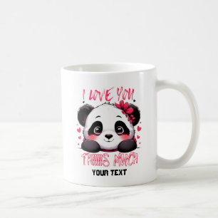 Jag älskar dig så här mycket kaffemugg