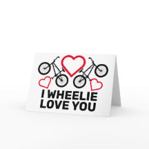 Jag älskar dig så jag gör wheelie