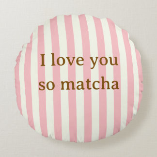 Jag älskar dig så Matcha Söt Rosa Kudde