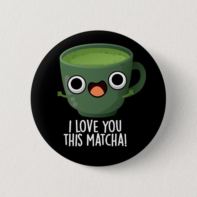 Jag älskar dig så mycket matcha Roliga dryckespråk Knapp (Framsida)