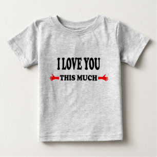 Jag älskar dig så mycket Öppna armar T Shirt