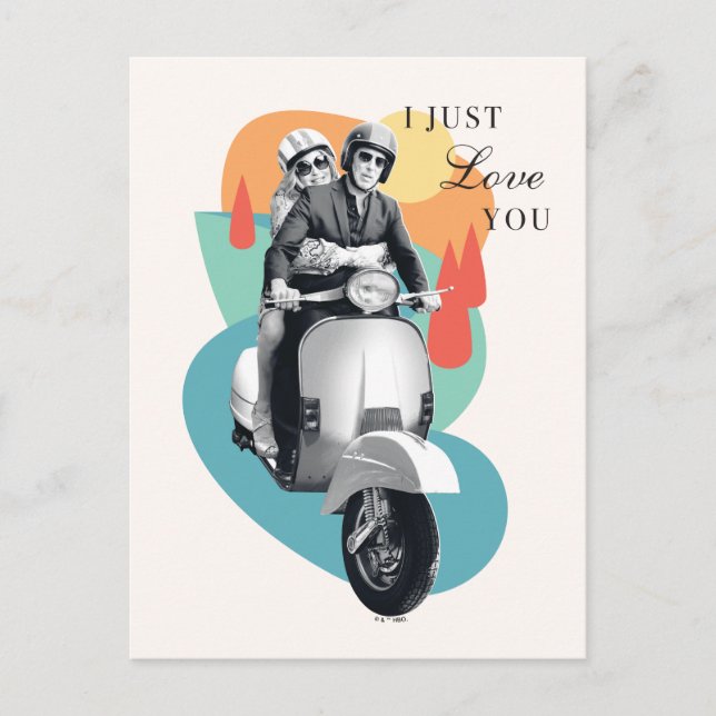 "Jag älskar dig så mycket" Tanya & Greg - The Whit Vykort (Framsida)