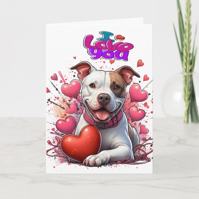 JAG ÄLSKAR DIG - Se Inuti . Kort (Framsida)