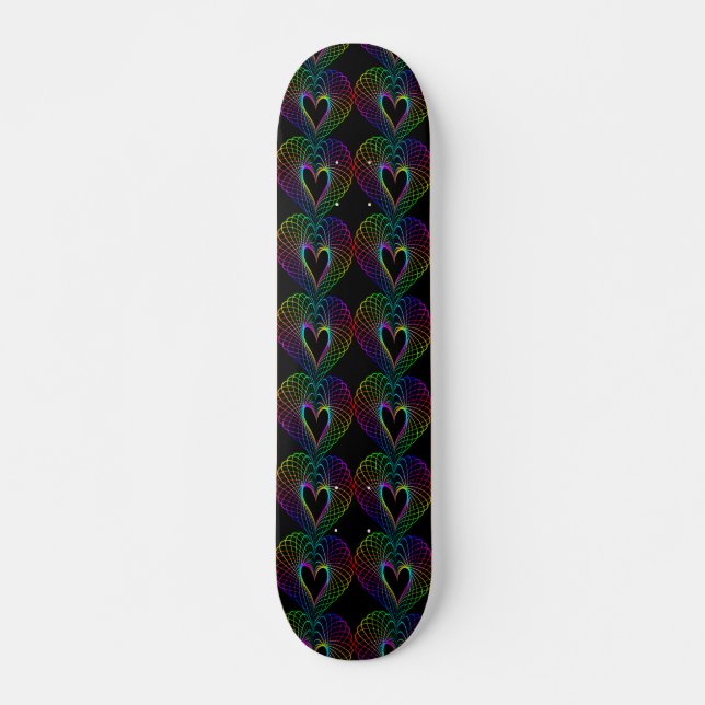 Jag älskar dig skateboard (Framsida)