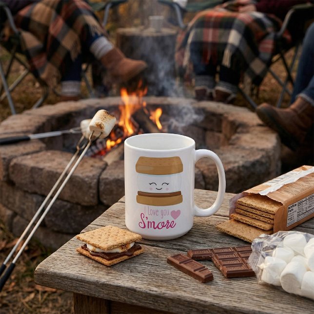 Jag älskar dig Smore Kaffemugg (Skapare uppladdad)
