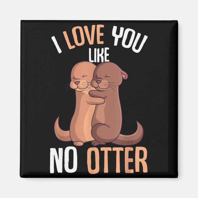 Jag älskar dig som ingen utter Alla hjärtans dag f Magnet (Framsidan)