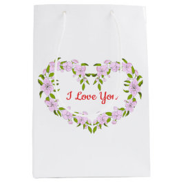 Jag älskar dig söta blommor