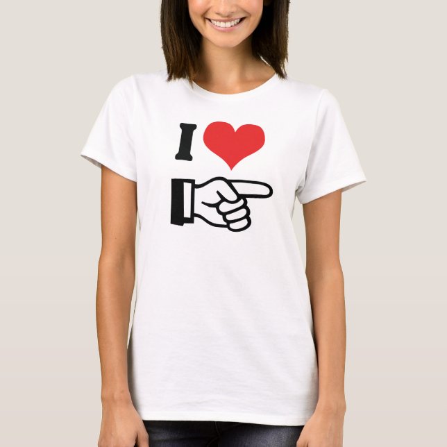 Jag älskar dig t-shirt (Framsida)