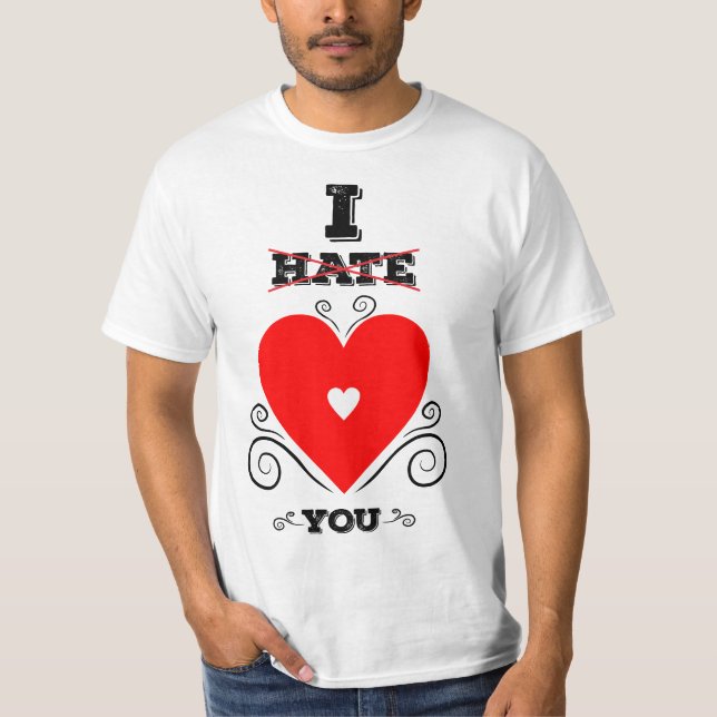 Jag älskar dig t shirt (Framsida)
