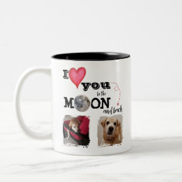 Jag älskar dig till månen Kaffe kopp