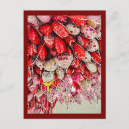 Jag älskar dig till månen och tillbaka vykort