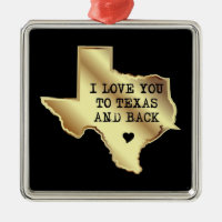 Jag älskar dig till Texas och drar tillbaka svart
