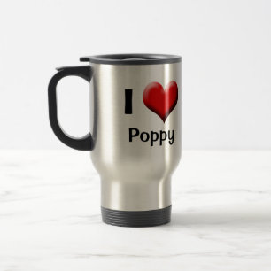 Jag älskar dig travel mug, skräddarsy resemugg