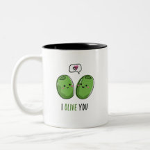 Jag älskar dig två-tonkaffe Mugg