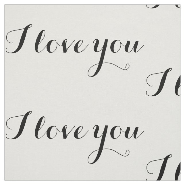 Jag älskar dig tyg (Provkarta)