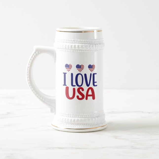 Jag älskar dig USA Sejdel (Vänster)