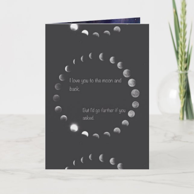 Jag älskar dig….,Valentin kort (Framsida)