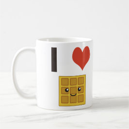 Jag älskar dillandear kaffemugg