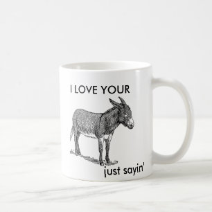 JAG ÄLSKAR DIN ROLIGA FÖDELSEDAGMUGG KAFFEMUGG
