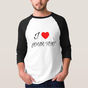 Jag älskar din text t shirt