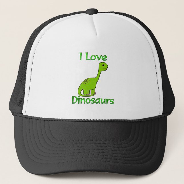 Jag älskar Dinosaurs Keps (Framsida)
