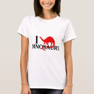 Jag älskar Dinosaurs T-shirt