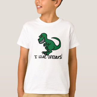 Jag älskar Dinosaurs! Tee
