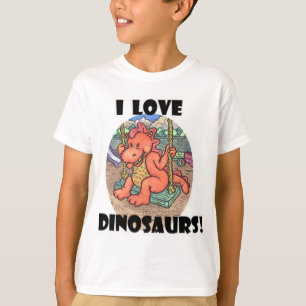 Jag älskar Dinosaurs! Tröja