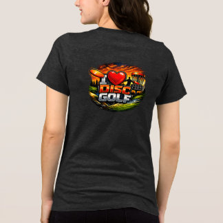Jag älskar discgolf t shirt