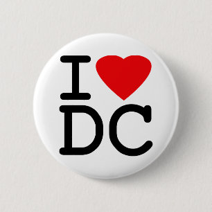 Jag älskar District of Columbia för Knapp
