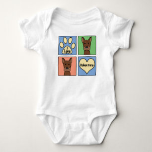 Jag älskar Dobermans T-shirt