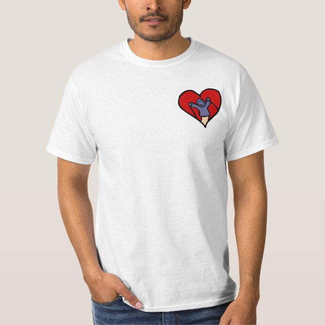 Jag älskar dockor tee shirt (Framsida)